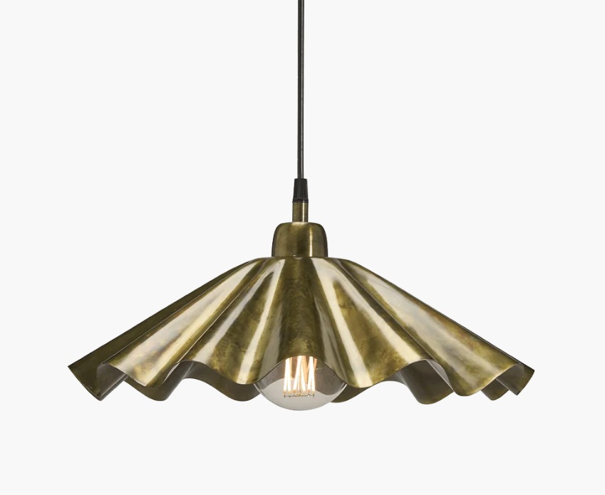 LAMPA WISZĄCA MOSIĘŻNA MELIKE 