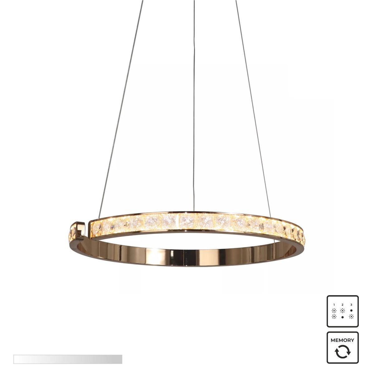 LAMPA WISZĄCA MURIEL MD4996 1 3GBD