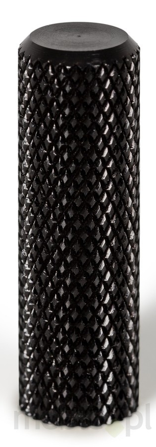 Gałka 0430 Czarny szczotkowany z kolekcji GRAF fi 10 mm