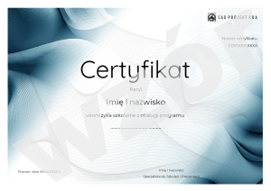 certyfikat
